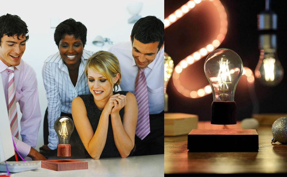 vgazer levitating light bulb