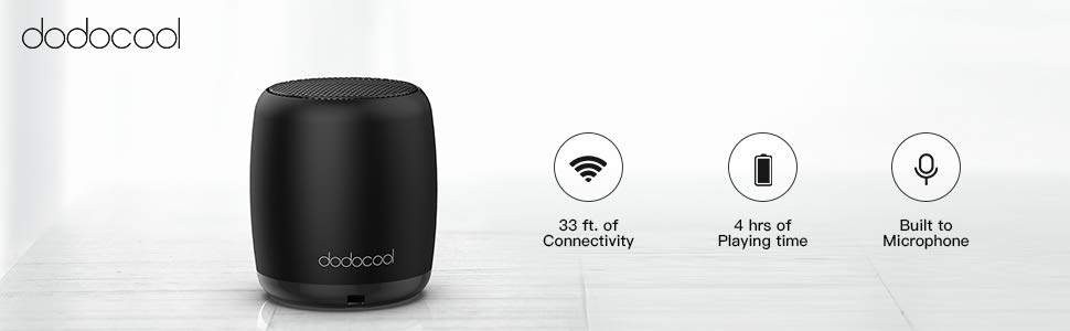 dodocool mini wireless bluetooth speaker