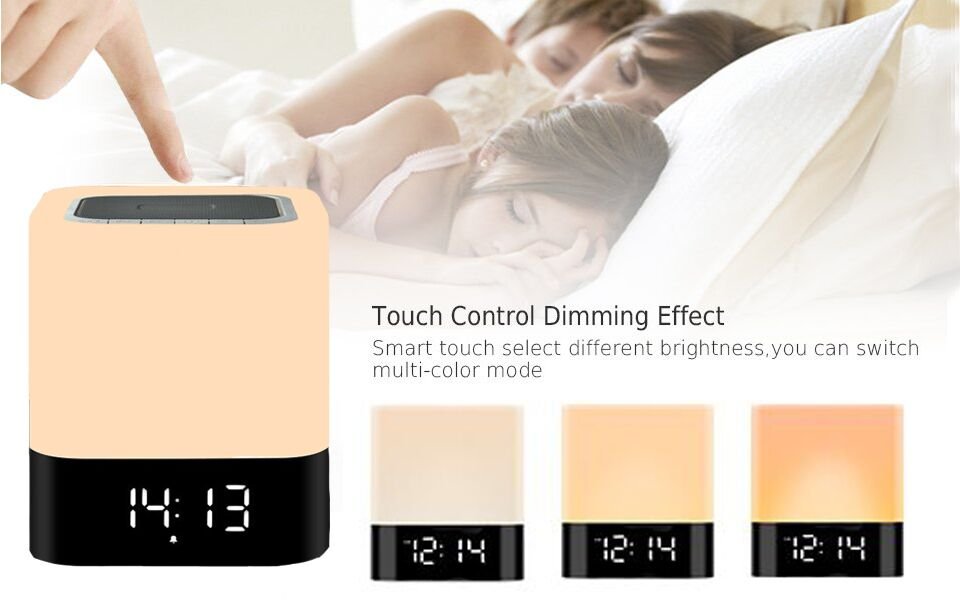 Elecstars Portable Night Light Touch Sensor Bedside Lamp with