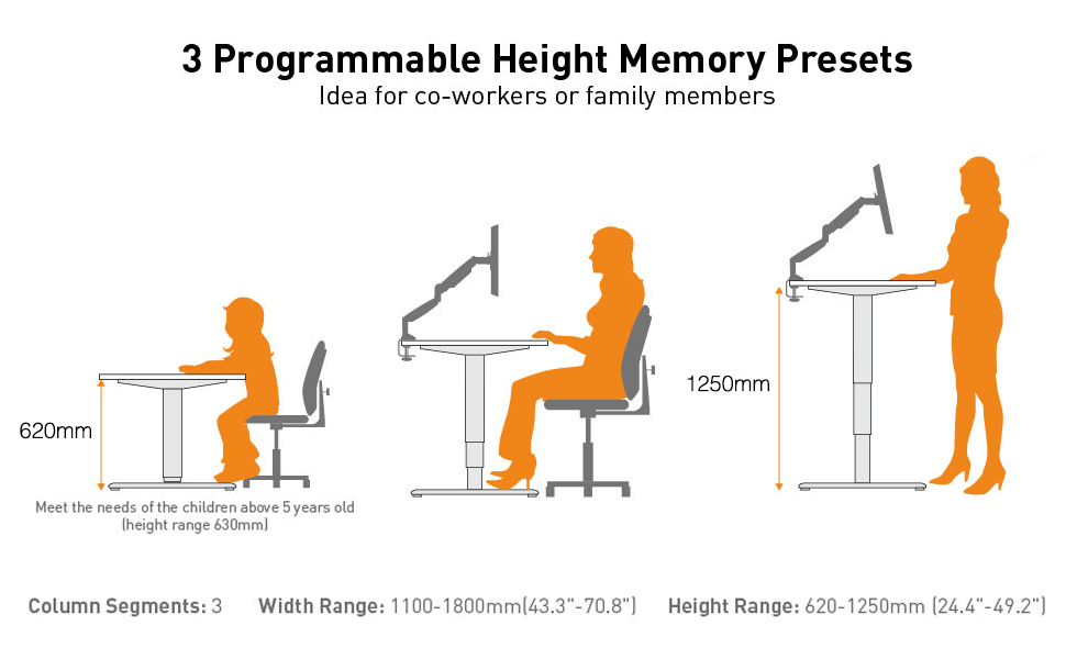 electric height adjustable table