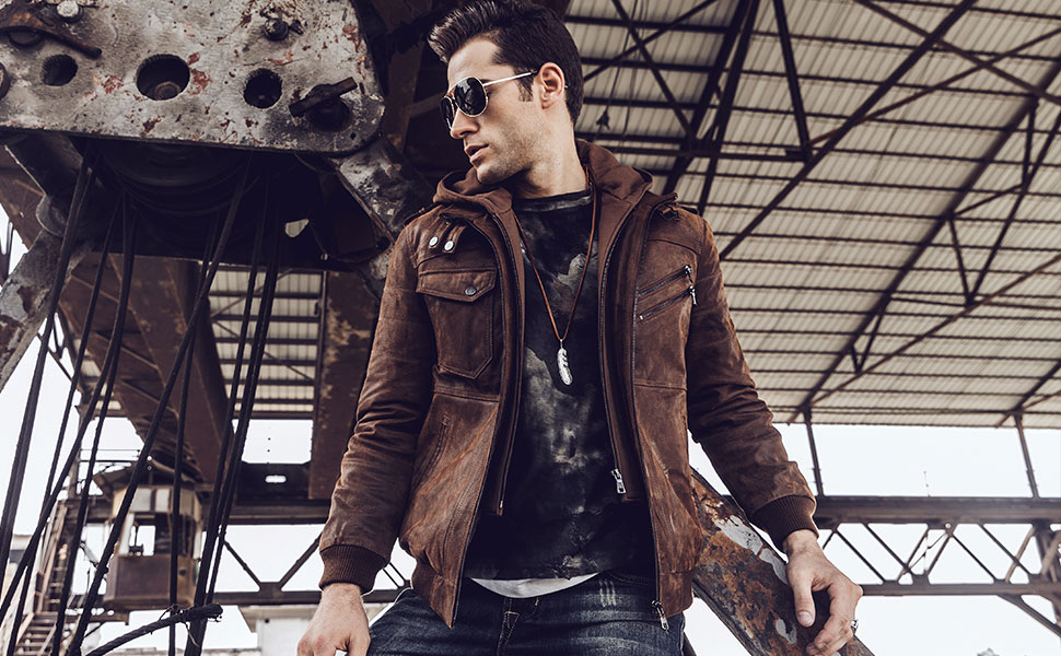 flavour leather jacket