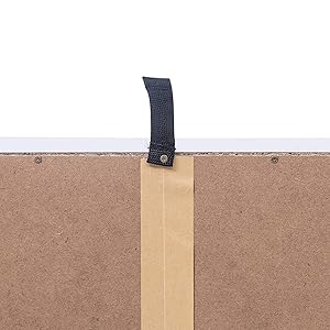 WOLTU Libreria Scaffale Bianca Mensola Di Legno Da Esposizione Per Casa Ufficio 60 Cm 14 s