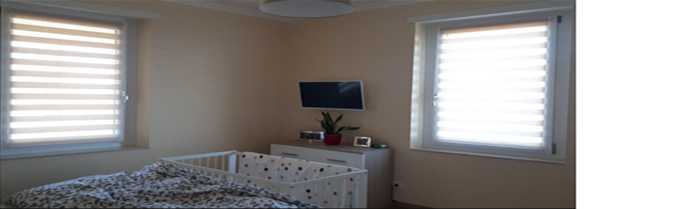 Woltu Tenda A Rullo Doppio Oscurante Per Interni Senza Foratura Avvolgibile Bianco+grigio+antracite 80x150 Cm 18 s