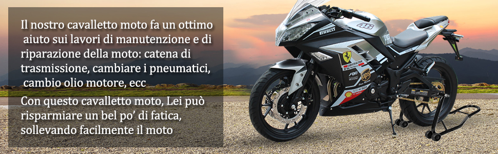 cavalletto per moto