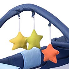 COSTWAY Lettino Da Viaggio Lettino Da Campeggio Per Bambini Culla Neonato, Incluso Materasso + Accessori, 125 X 66 X 77 Cm (Blu) 16 lettino per bambina