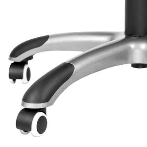 Songmics Sedia Da Ufficio, Poltrona Girevole Ergonomica, Con Braccioli Pieghevoli, Base A Stella In Nylon, Carico Massimo 150 Kg, Nero 11 1