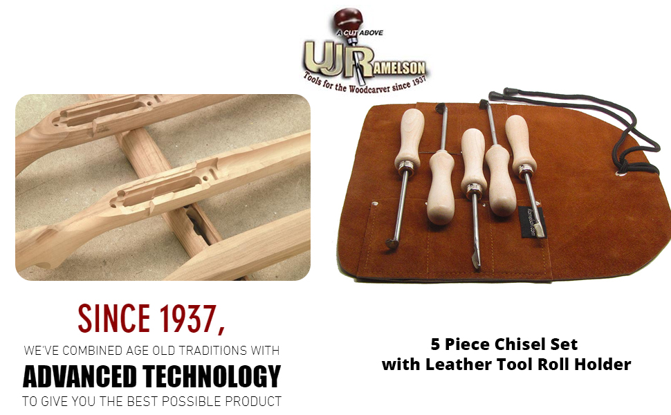 UJ Ramelson Co Royal Arms Stock Inletting Tools with 5