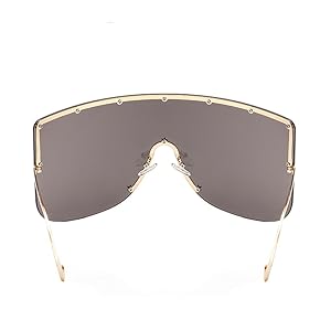 extra large futuristic shield sunglasses
