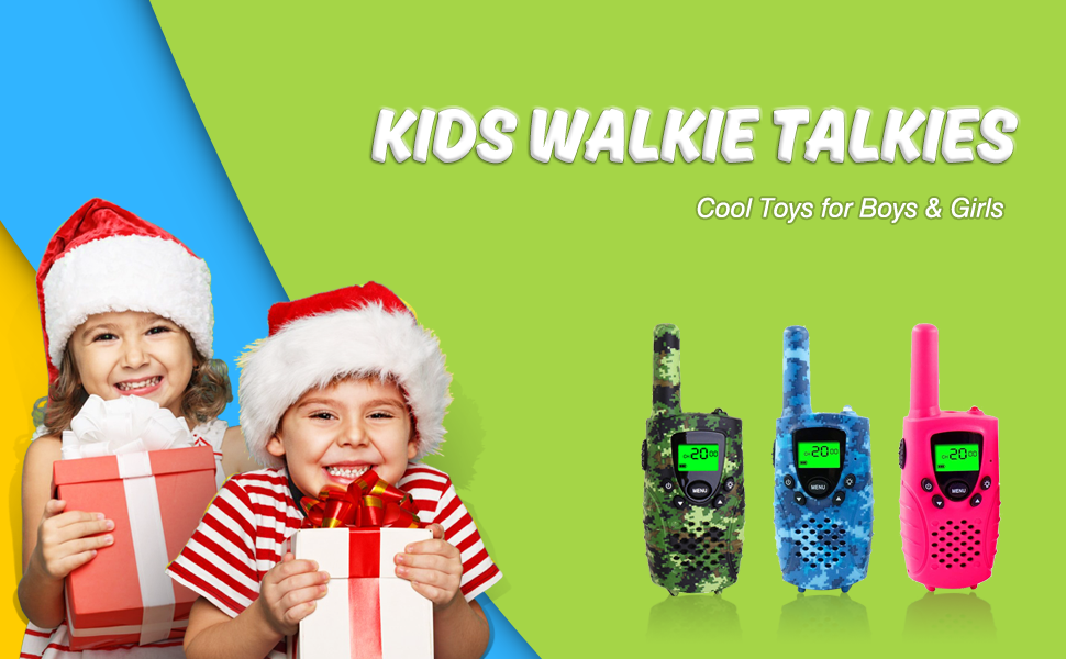 walkie talkies for kids boys and girls toys best Christmas gifts for 4-12 year old boys and girls