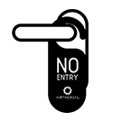 no entry