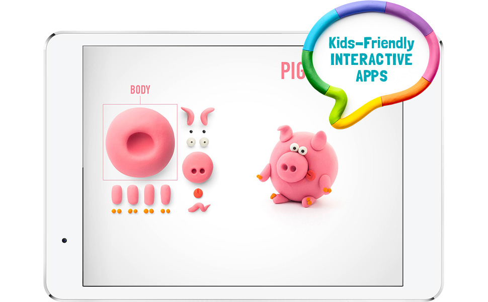 Hey Clay Animals Colorful Kids Modeling Air