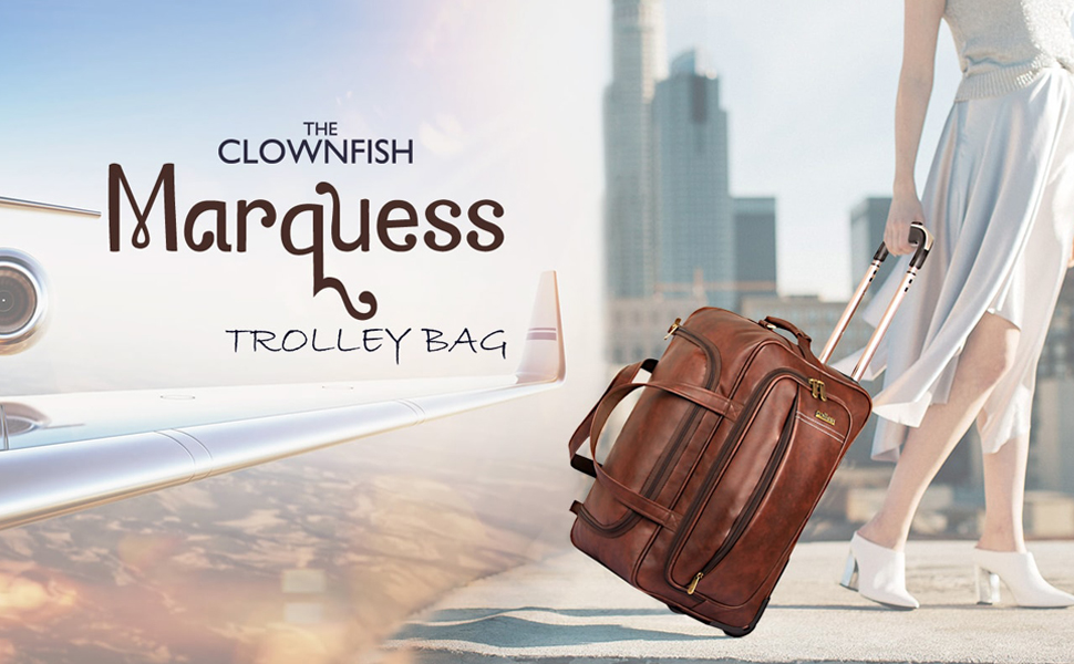 leatherette duffle on wheels