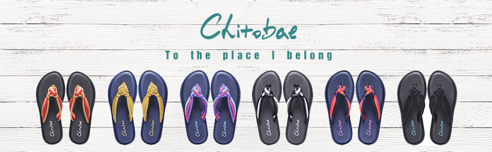 chitobae flip flops