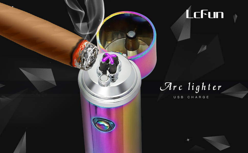 Electric Lighter USB Rechargeable Plasma Arc Lighter