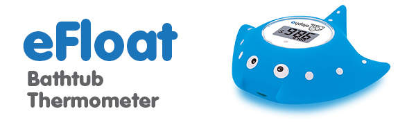 Elepho eFloat Electronic Thermometer for Your Baby's Bath - Helps You Carefully Monitor Water