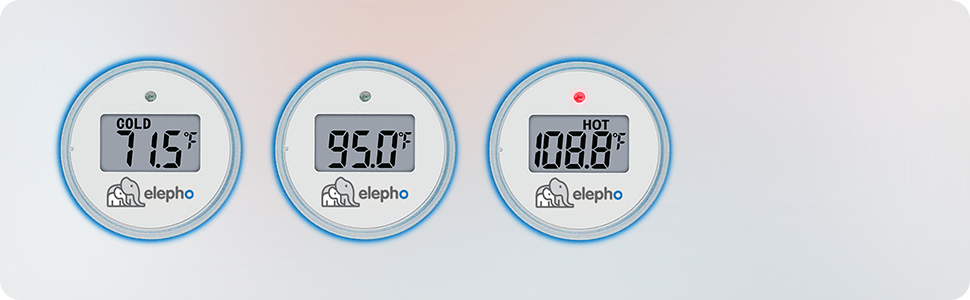 Elepho eFloat Electronic Thermometer for Your Baby's Bath - Helps You Carefully Monitor Water