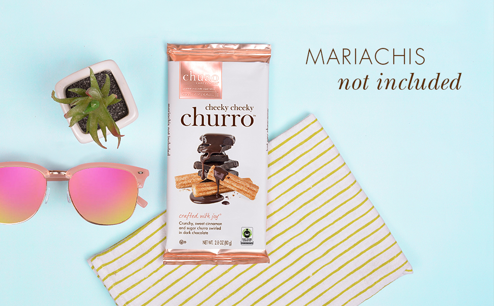 Amazon.com : Chuao Chocolatier Cheeky Cheeky Churro Dark Chocolate