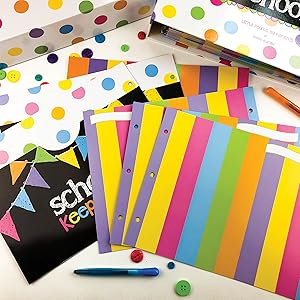 Class Keeper Extra Pages and Pockets Kit School Memory Album Binder