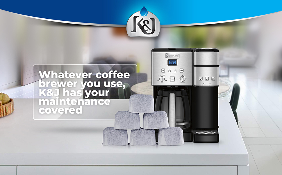 K&J 12Pack of Cuisinart Compatible Replacement Charcoal