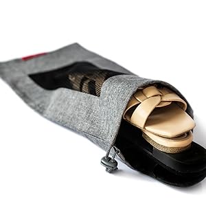 LeanTravel shoe bags 2 shoes