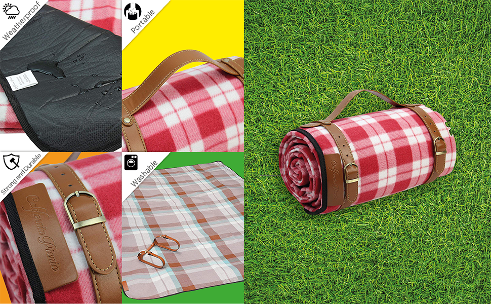 Picnic Blanket waterproof Extra Large Beach Blanket Sand