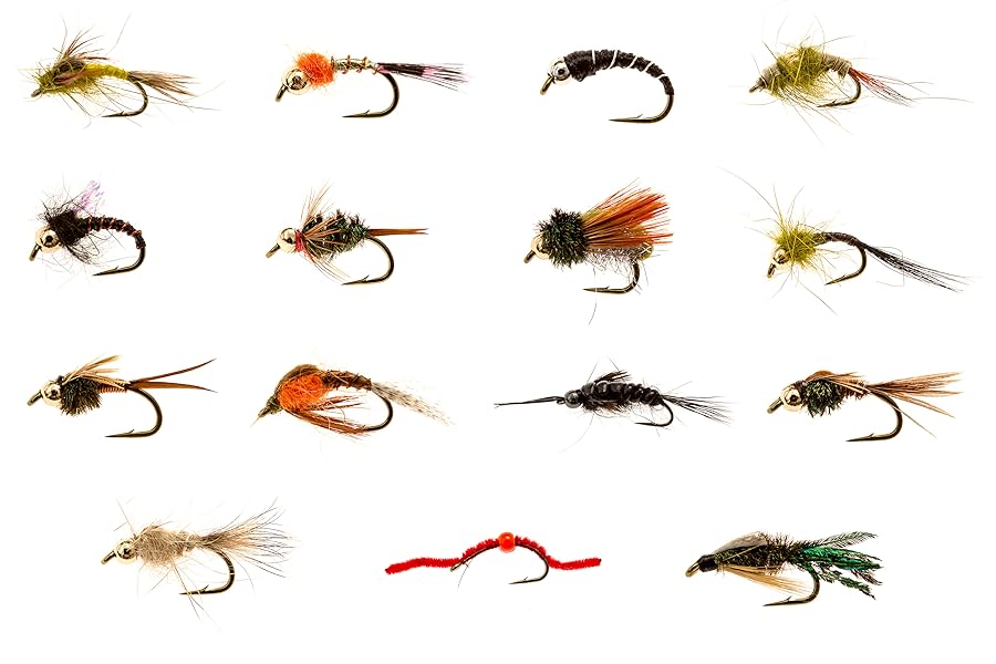 Manefish Nymph Flies Army 15 Essential Nymph Flies