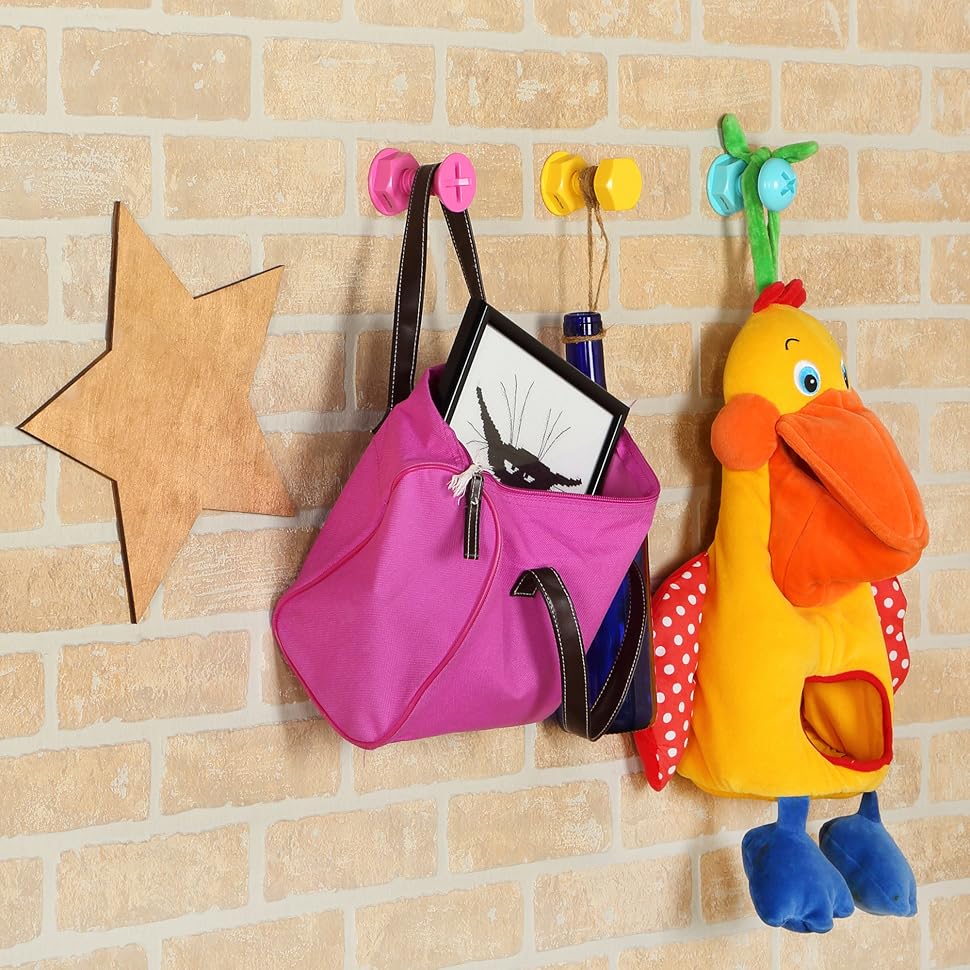 Wall Hooks Decorative, Adhesive Hooks, Wall Hooks Adhesive, Safe Funny