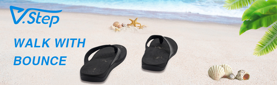 flip flops with high arch support