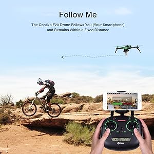 contixo f20 rc quadcopter drone