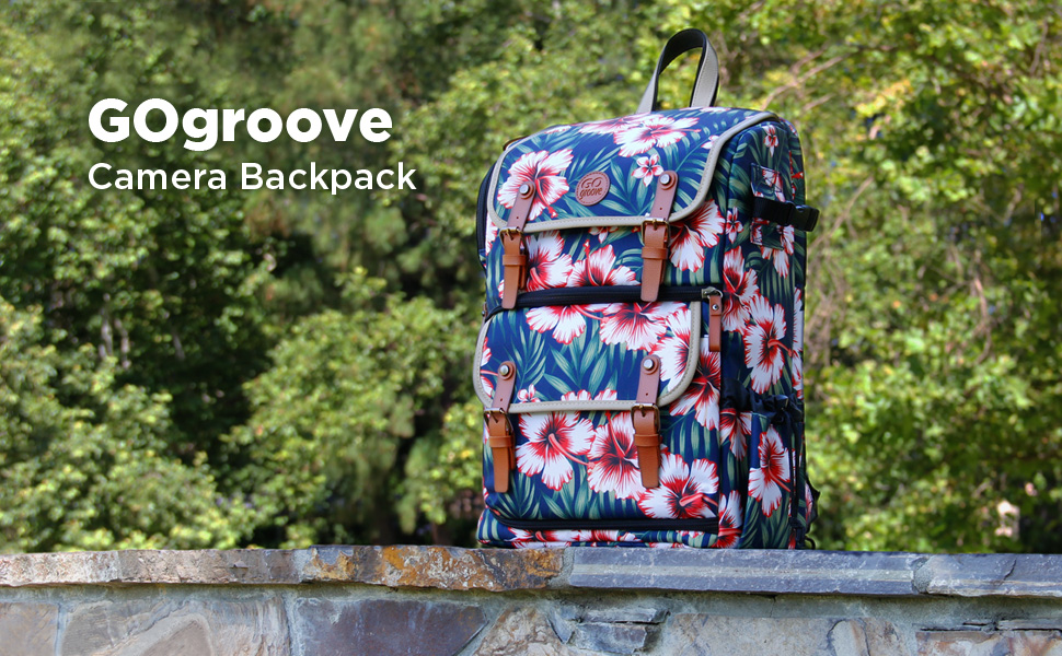 GOgroove FullSize Camera Backpacks for Photographers