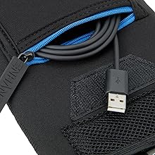 Close up on front pocket