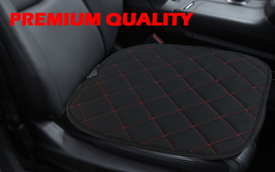 Heated Seat Cushion, Nonslip Black 12V Car Heat Seat