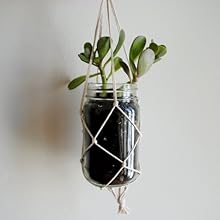 planter gardening hanging decor macrame crafts photo planter