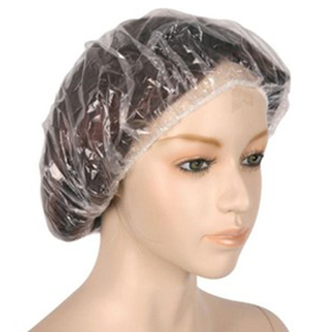Plastic shower cap