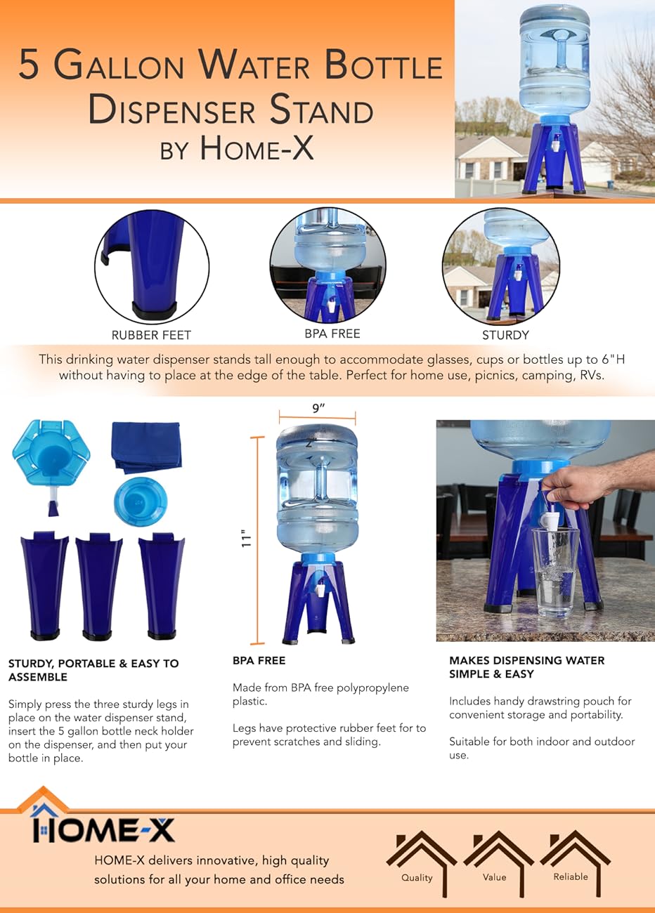 Homex 5 Gallon Water Bottle Dispenser Stand, Water Cooler