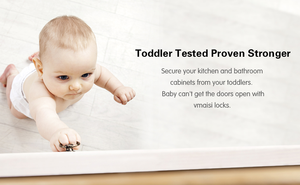 Baby Proofing Mangetic Cabinet Locks Child Safety Drawer Latches