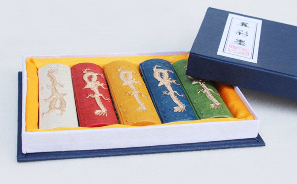 inkstick, Chinese ink, colorful inkstick