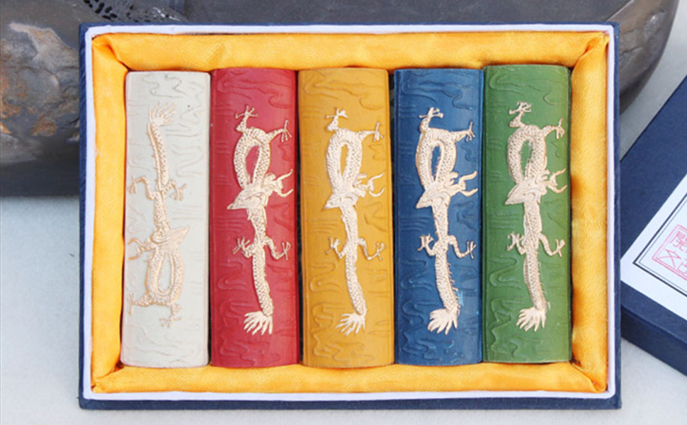 inkstick, Chinese ink, colorful inkstick