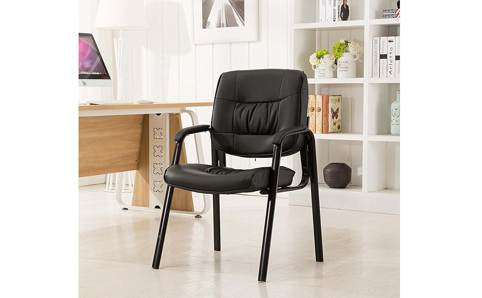 BTEXPERT Premium Leather Office Executive Chair Waiting