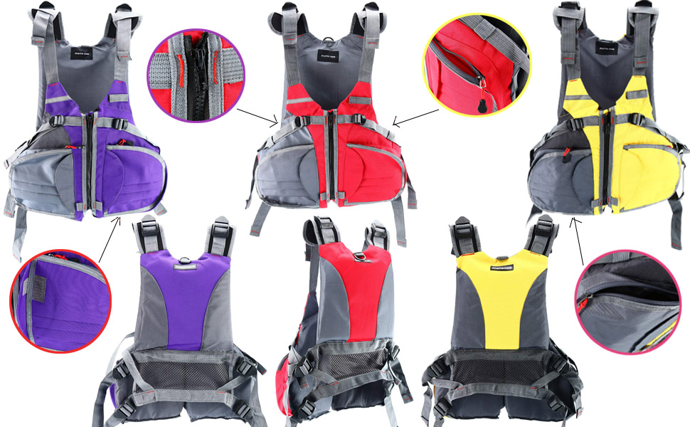 Amarine Made Adjustable Size Life Jacket/Personal