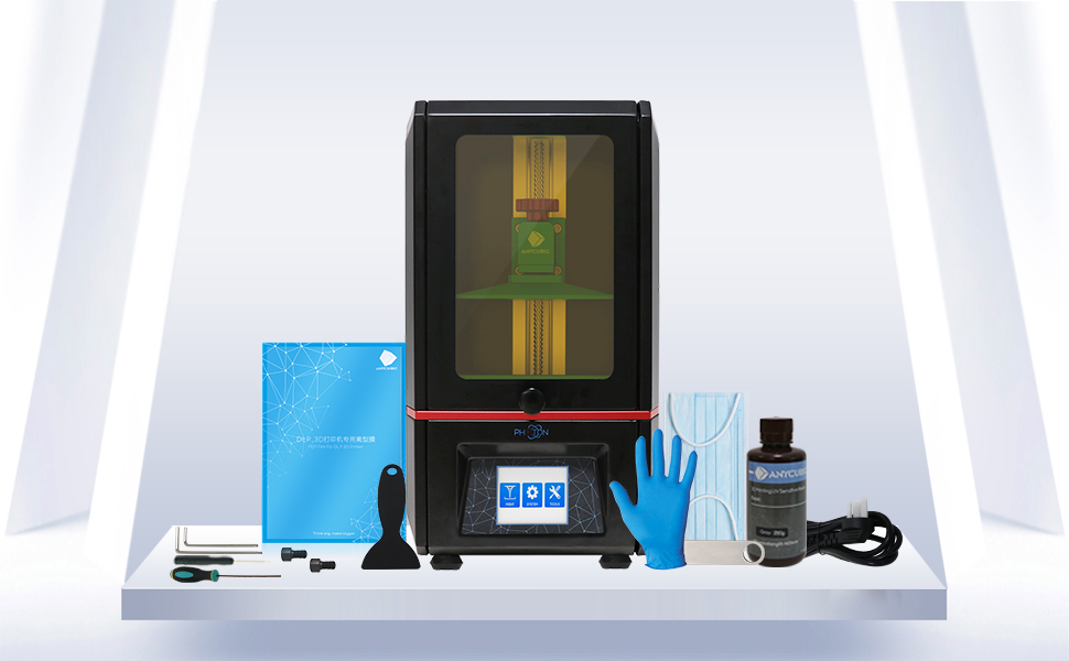 Anycubic Photon Uv Lcd 3d Printer Assembled Innovation With 2 8 Smart Touch Color Screen Off Line Print 4 53 L X 2 56 W X 6 1 H Printing Size Amazon Com Industrial Scientific