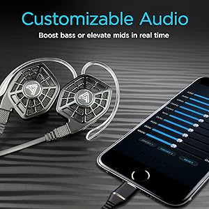 iSINE10 iphone on Audeze EQ