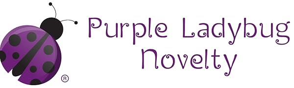 Purple Ladybug Novelty PLBfun squishies stickers scratch paper scratch art fidget toys sensory toys