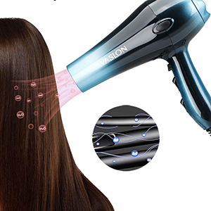 VASLON 1875W サロン用ヘアドライヤー Amazon.com : VASLON 1875W Professional Salon Hair Dryer Nano