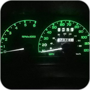 Instrument Gauge Cluster Dashboard Indicator Bulb