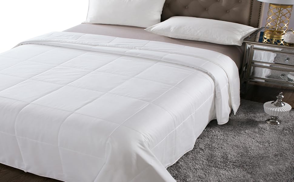 THXSILK 100 Pure Long Grade Mulberry Silk Comforter