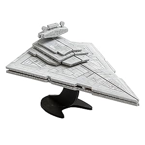 Amazon Com Star Wars Star Destroyer Book And 3d Wood Model Figure Kit Build Paint And Collect Your Own Wooden Movie Toy Model Great For Kids And Adults 12 5