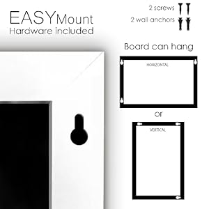 loddie doddie, mounting hardware, framed chalkboard, magnetic chalkboard, farmhouse, loddie doddie