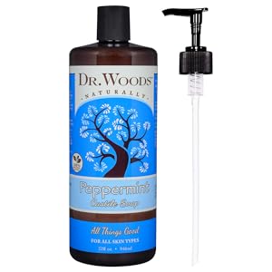 Dr. Woods peppermint body soap