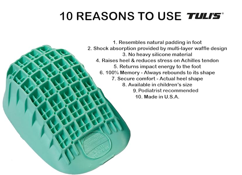 TULI'S HEAVY DUTY HEEL CUPS LARGE Health & Personal Care
